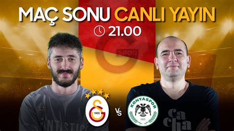 Ma Sonu Canli Yayin Galatasaray Konyaspor Bora Beyzade