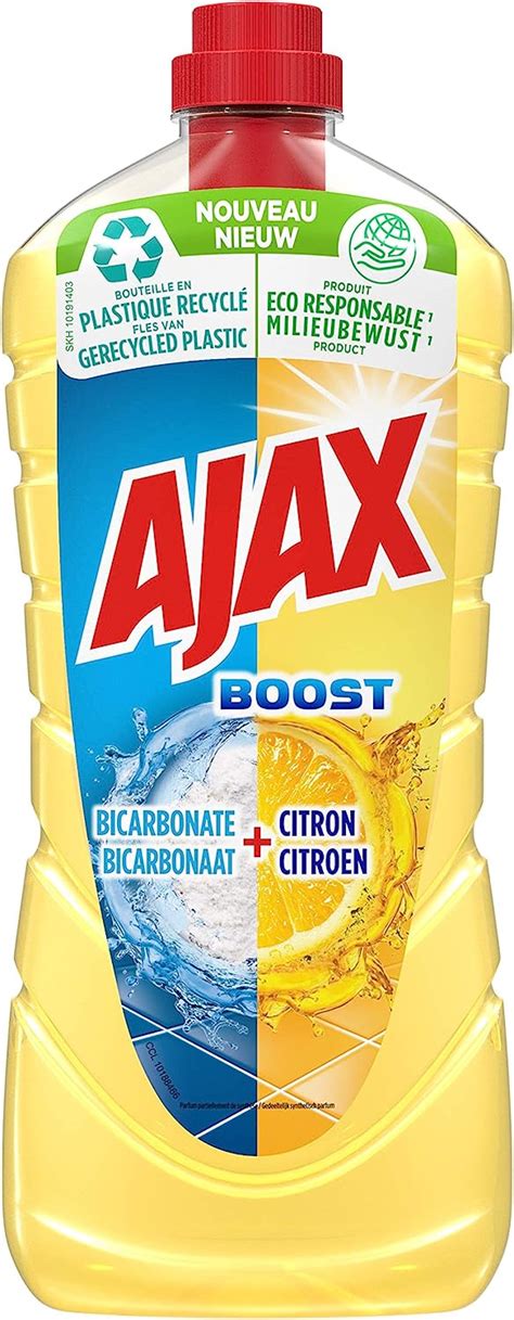 Ajax Bicarbonate Et Citron Nettoyant M Nager Boost Sol Et Multi