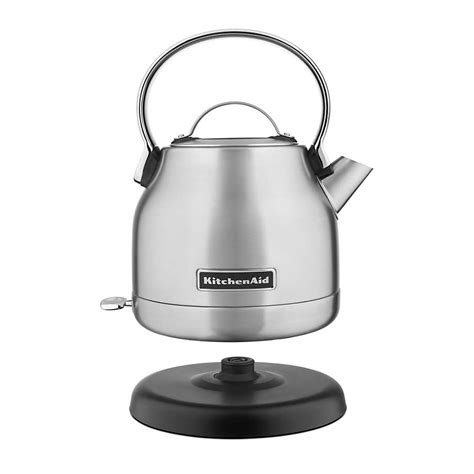 Kitchenaid Silver Electric Kettle Reviews Crate And Barrel