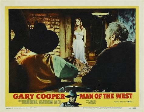 Man of the West is a 1958 western film starring Gary Cooper and ...