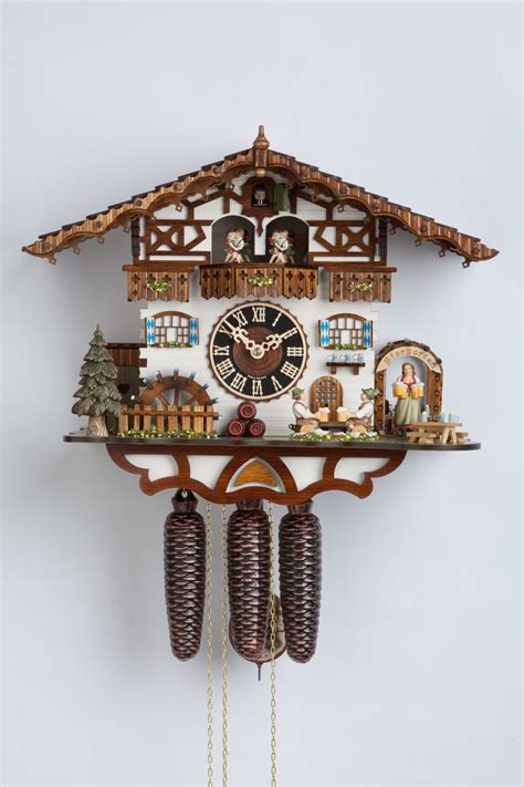 Original handmade Black Forest Cuckoo Clock / Made in Germany 2-6275t ...