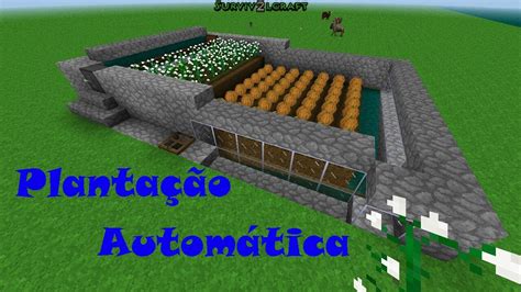 Plantação automática no survivalcraft 2 YouTube