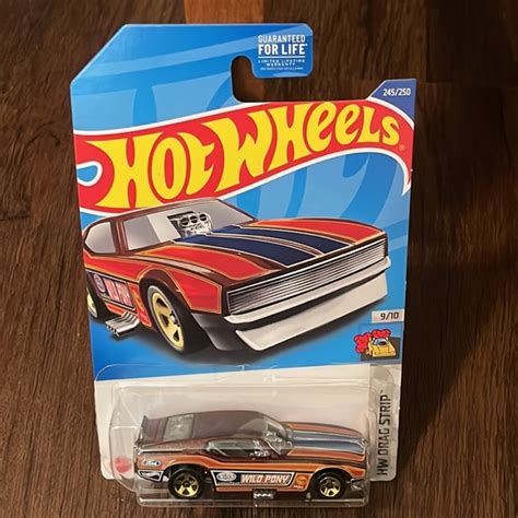 Mattel Toys 7 Mustang Funny Car Hw Drag Strip Hot Wheels 222 Treasure Hunt Poshmark
