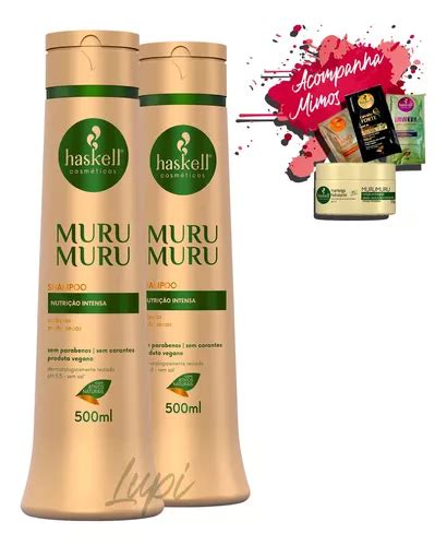 Kit Haskell Murumuru Shampoo Condicionador Ml Parcelamento Sem Juros