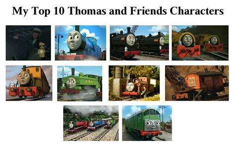 My Top 10 Thomas and Friends Characters by JamesAWilliams1996 on DeviantArt