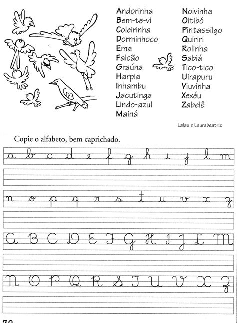 Letra Cursiva Treino Letra Cursiva Atividades De Caligrafia Para Imprimir - 55 Atividades de Caligrafia com Letra Cursiva