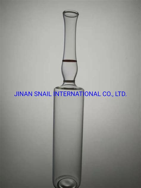 USP I Pharma Packaging Medicine Container ISO Standard Glass Ampoules