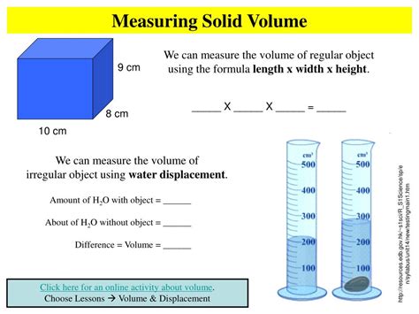 What Are Measurements Of Volume