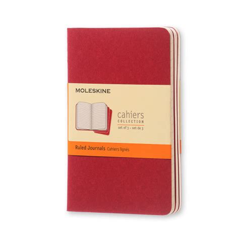 Cahier De Poche Lign X Cm Rouge Scrapmalin