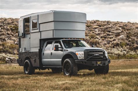 DIY Spotlight: Scott Mayfield's Ford F550 Custom Pop-Up Truck Camper | Truck Camper Adventure