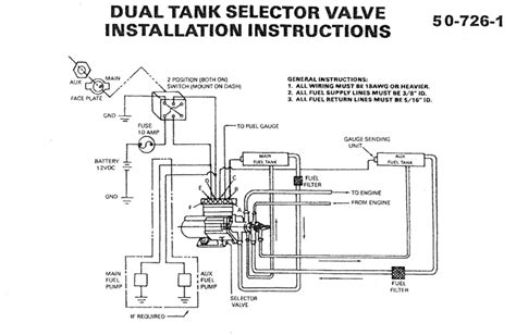 1986 Chevy 1 Ton Dual Fuel Tank Wire Diagram