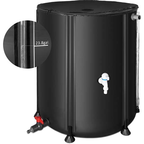 100g Rain Barrel Anti Collapse Collapsible Rainwater Collection System