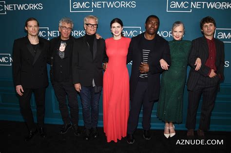 Alexandra Daddario Sexy Shows Off Her Hot Figure In A Steamy Red Dress At Amc Networks Upfront