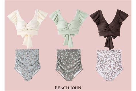 【peach John】人気シリーズ「ナイスバディブラ」シリーズに水着が登場♥ 美ラインかなえるパッド内蔵 Lasisa（らしさ・ラシサ）