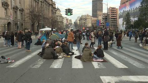 Blokada U Beogradu Spojili Se Protesti Studenata I Opozicije