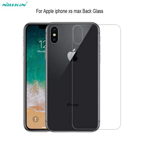 For Iphone Xs Max Back Glass 9h Nillkin Amazing H Anti Explosion Tempered Glass Back Screen