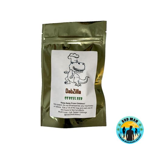 Dabzilla Cereal Bar 1500mg Thc 1 Option Bud Man Orange County Dispensary Delivery