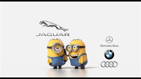 Jaguar Vs German Cars Audi Bmw Mercedes Benz Minions Style Youtube