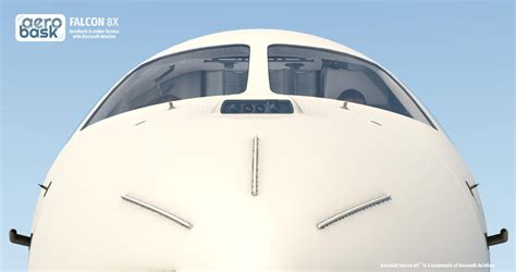 Aerobask Previews Falcon X For X Plane Threshold