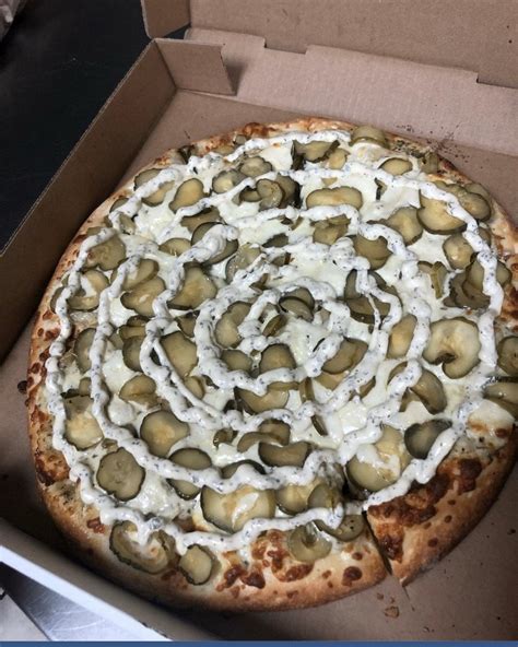 I Ate Dill Pickle Pizza Food