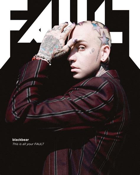 BLACKBEAR FAULT MAGAZINE COVER SHOOT AND INTERVIEW - FAULT Magazine