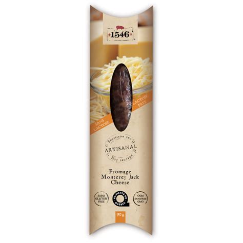 Saucisson Fromage Monterey Jack Innovasens Inc Aliments Du Qu Bec