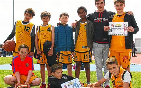 Basket ball La belle saison des benjamins Le Télégramme