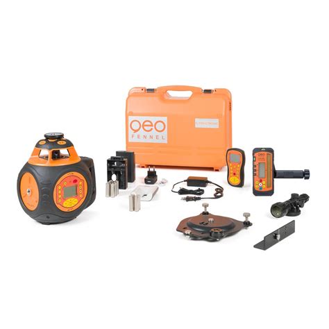 Geo Fennel FL 510HV G TRACKING Rotating Laser With Receiver FR 80 MM