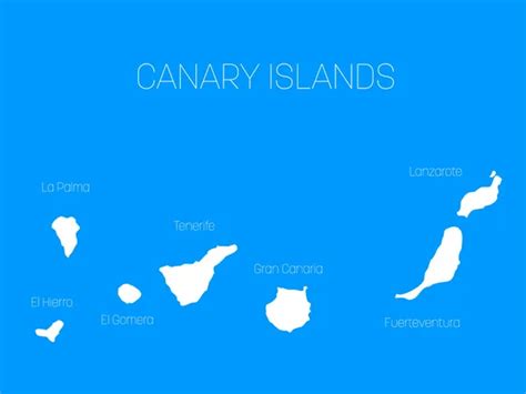 Los Mejores Mapas De Las Islas Canarias Para Imprimir Etapa Off