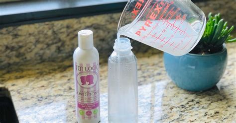 DIY Hair Detangler Spray (Costs Less Than $2 to Make) | Hip2Save