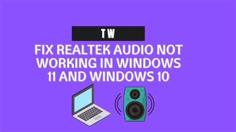 I Migliori Modi Per Risolvere Il Problema Dell Audio Realtek Che Non