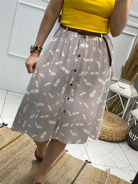 NUDE RENK PAPATYALI ETEK