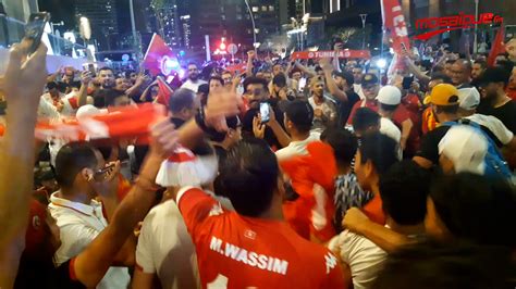 Les Supporters Tunisiens Enflamment Les Rues De Doha Optimisme