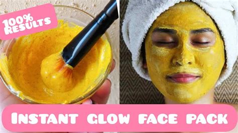 Face Pack Instant Glow Face Pack Home Remedy With Four Ingredients