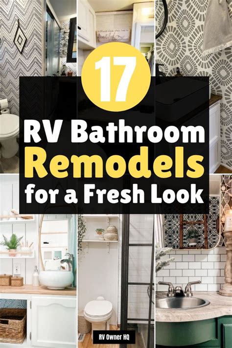 Stunning Rv Bathroom Makeovers To Inspire Your Next Remodel In 2024