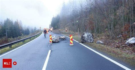 Aufr Umarbeiten Nach Felssturz B Soll Am Ersten Adventwochenende