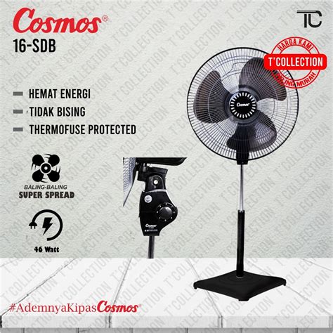 Jual COSMOS STAND FAN KIPAS ANGIN 16SDB 16 SDB 16 INCH Shopee