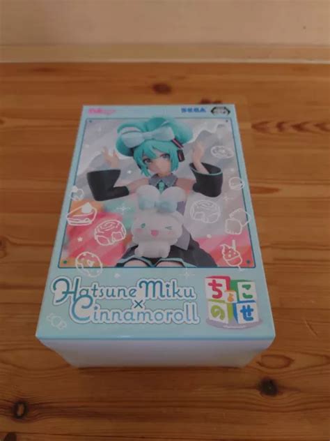 Hatsune Miku Cinnamoroll Chokonose Premium Figure Sega Sanrio Japan