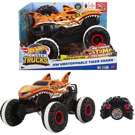 Samoch D Zdalnie Sterowany Hot Wheels Monster Trucks Hgv Mattel