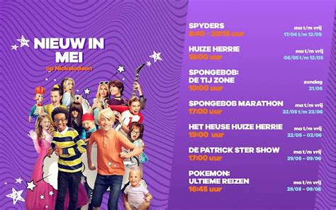 May 2023 on Nickelodeon Benelux | Nickelodeon, Nov 01, May