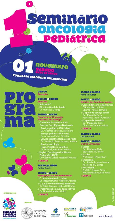 1º Seminário de Oncologia Pediátrica