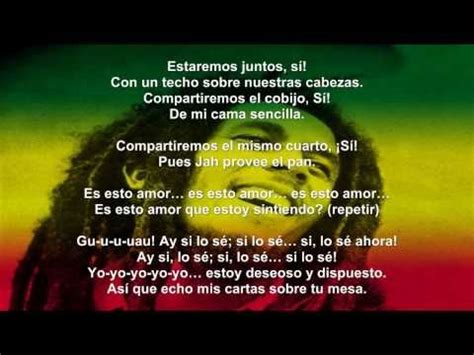 One Love Bob Marley Letra Espa Ol Solahino