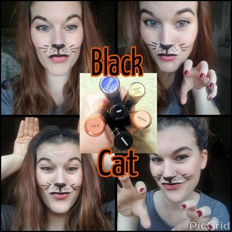 Black Cat makeup tutorial. Lasting Lips by Allyson Senegence, LipSense ...