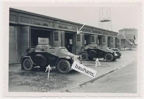 Foto Panzersp Hwagen Sd Kfz Kaserne Panzertruppe A