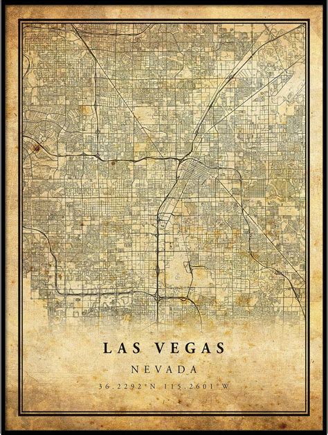 Old Las Vegas Map - San Antonio Map