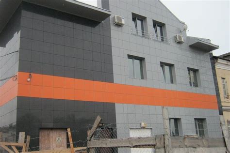 Фасады из керамогранита, монтаж вентилируемого фасада из керамогранита ...