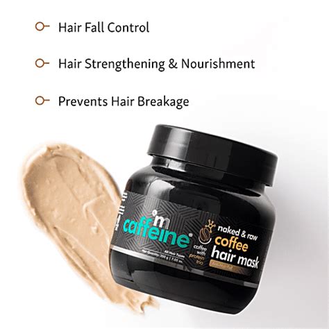 Buy MCaffeine Naked Raw Coffee Hair Mask With Protein Trio Online At Best Price Of Rs 527 12