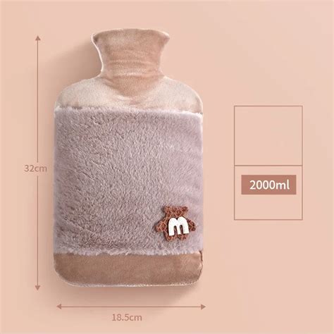 INS Plush 2L Hot Water Bag Warm Hands And Feet