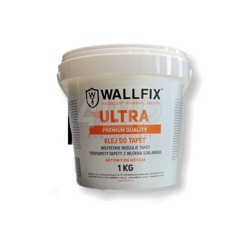 Uniwersalny Klej Do Tapet Wallfix Ultra Kg Wallsproject Studiotapet Pl