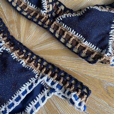 Handmade Crochet Bikini From Brazil Never Wore Depop